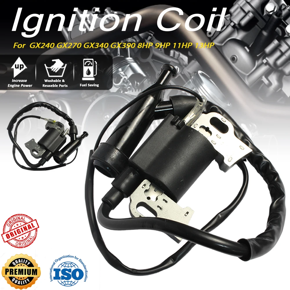 

GX240 GX270 GX340 GX390 8HP 9HP 11HP 13HP For Ignition Coil