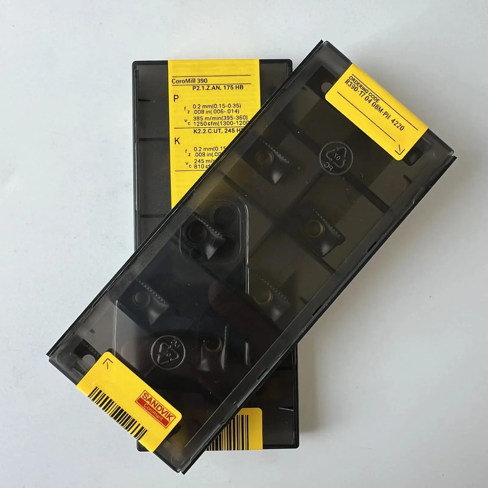 

Original SANDVIK / R390-170408M-PH 4220 / Hard alloy CNC Blade 10 Pcs