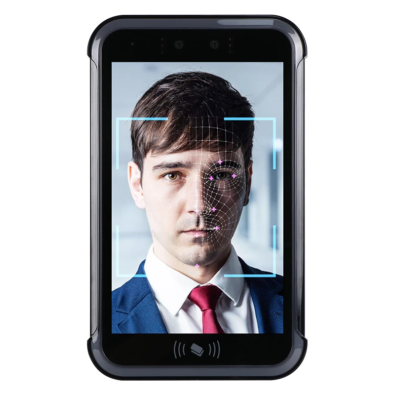 

8 Inch Smart Home Touch Screen Face Recognition Intercom IP55 Wall Mounted Android Tablet with 10 PINS Connectors