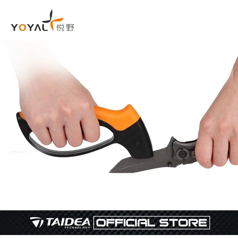 

YOYAL professional outdoor sharpening machine, hard alloy sharpening system, anti slip handle, sss level