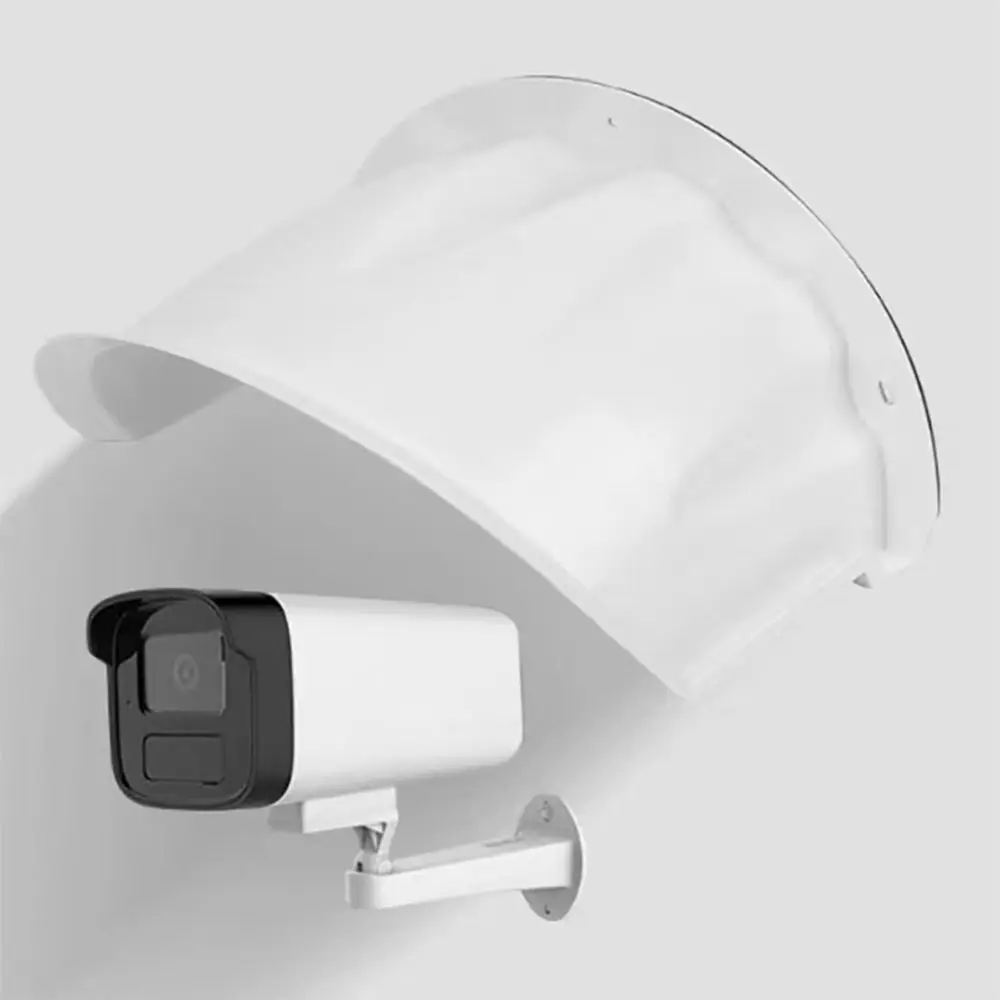 ABS Camera Protection Shield Portable White Waterproof Protective Covers CCTV Turret Dome Cameras Camera Rainproof Cover