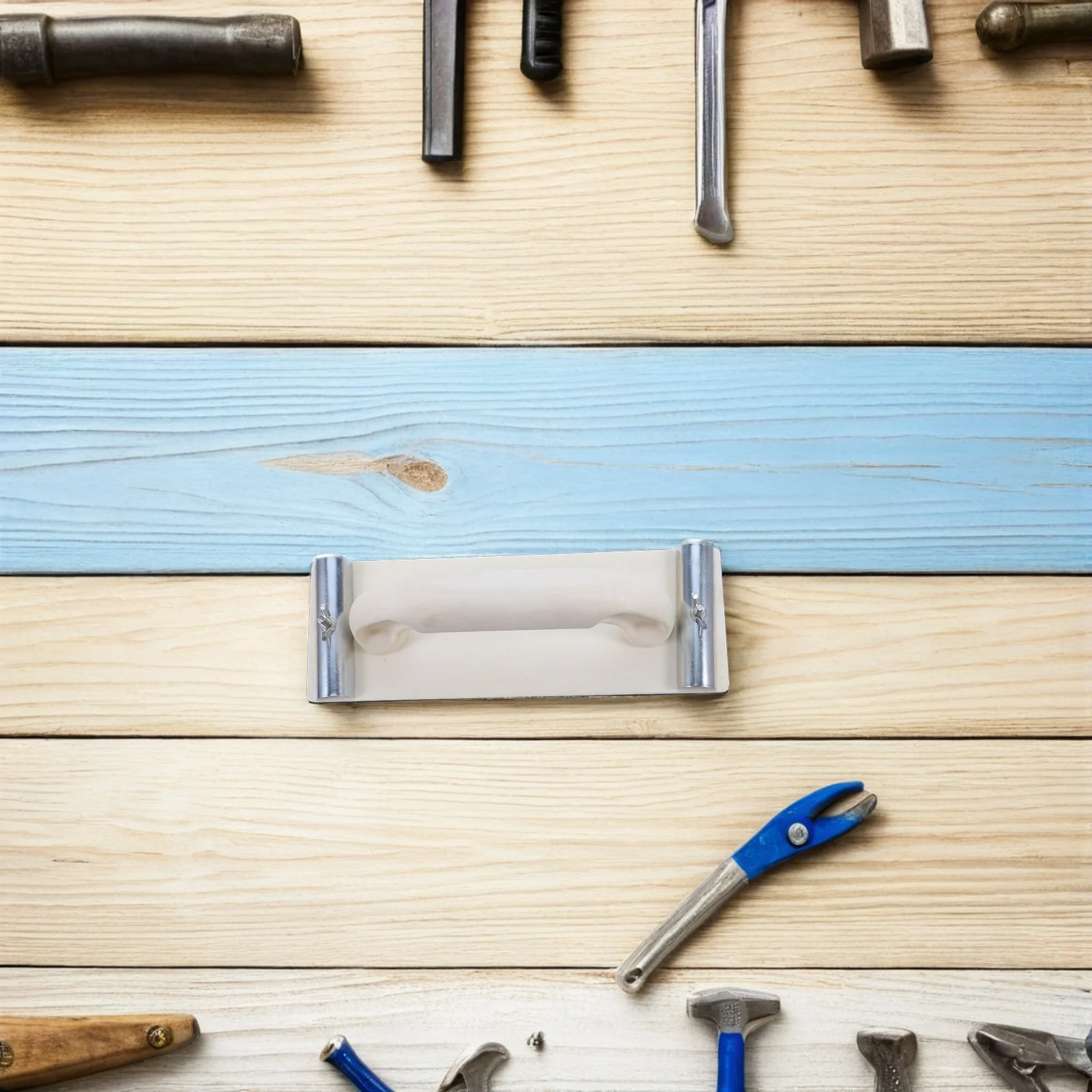 صنفرة يدوية.04 × 3.14 بوصة: ماكينة صنفرة مريحة للحوائط الجافة للخشب والجدار معجون التشطيب ورق الصنفرة اليدوي الاحترافي