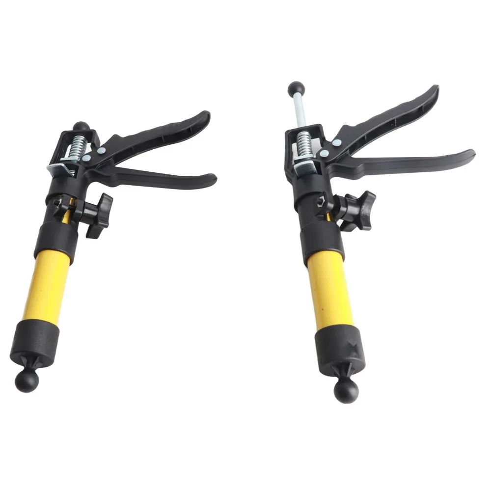 

2pcs Multi-Purpose Alloy Steel Cabinet Jack Yellow Telescopic Adjustable Adjustable Support Rod Support Pole Carpentry