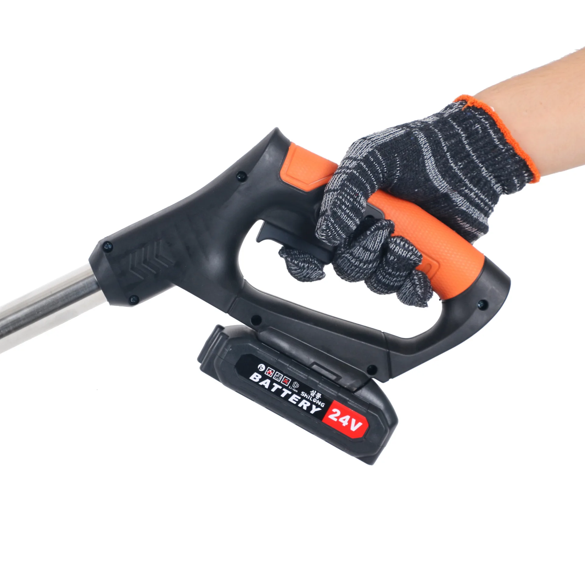 Elektrischer Handrasenmäher, wiederaufladbarer Rasenmäher, tragbarer Rasenmäher mit Lithiumbatterie