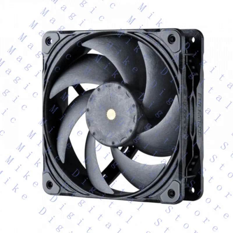 UU  for Phanteks T30-120 fan, premium high-performance fan, PWM, Black