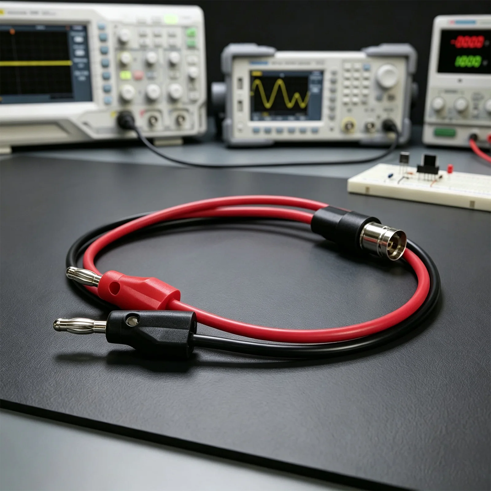 ~BNC for breakout Cable BNC~ Female To Banana ~Cable Test Leads for breakout ~Cable For Multimeter Test Leads ~BNC