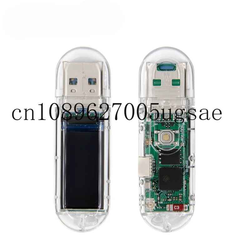 

Плата разработки T-Dongle-S3 с 0,96-дюймовым ЖК-дисплеем, поддерживающей Wi-Fi, Bluetooth, TF-картой