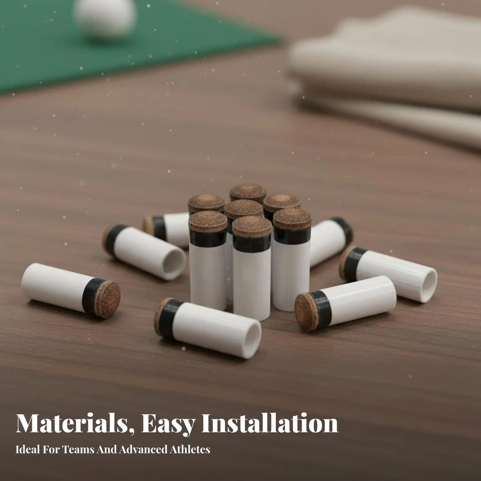 

Наконечник и наконечник-фьюл для бильярдного кия: простая установка, комплект для бильярда, отличное управление, высокая точность.