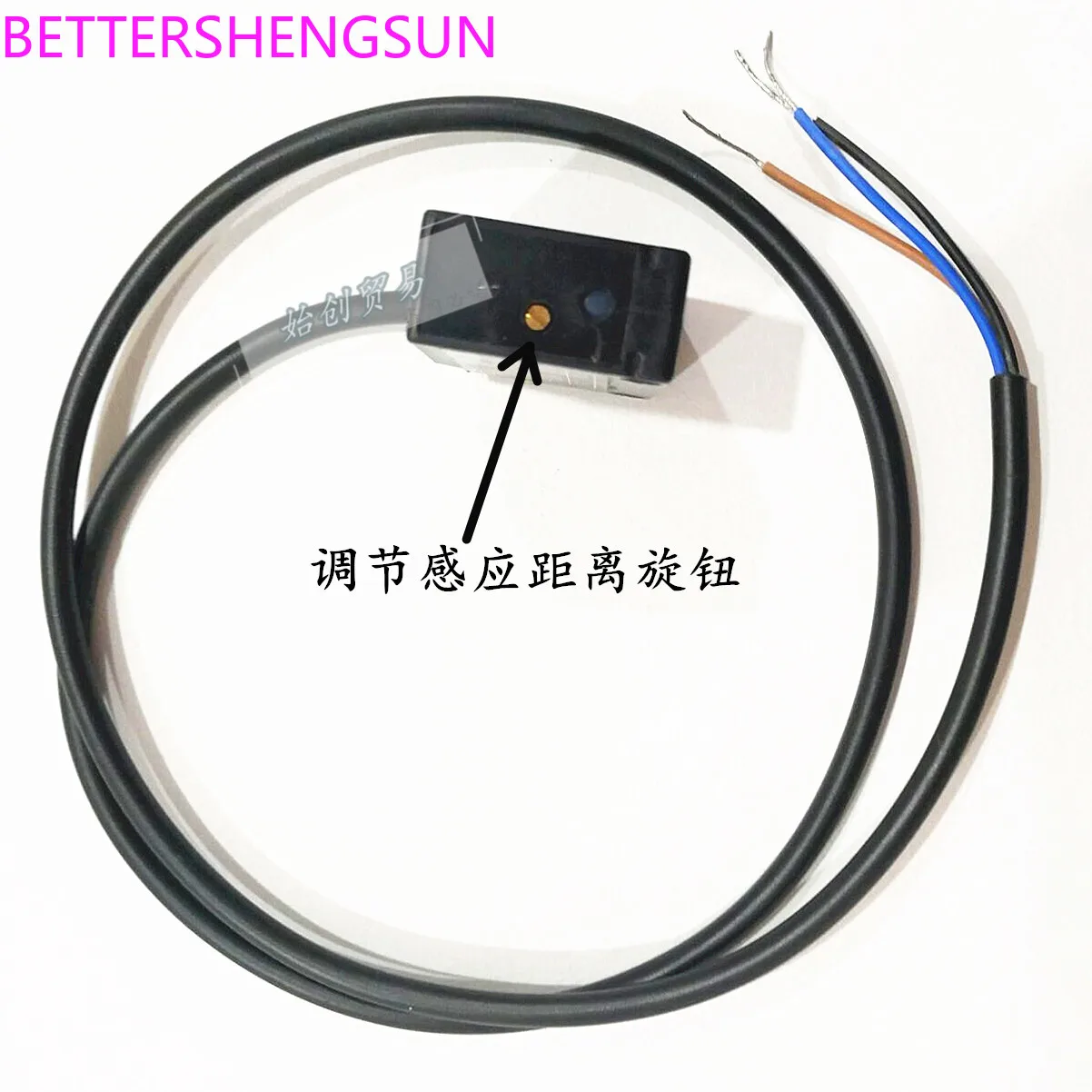 FS80NK square infrared photoelectric switch detects 80cm diffuse reflection obstacle avoidance sensor 5VDC driver