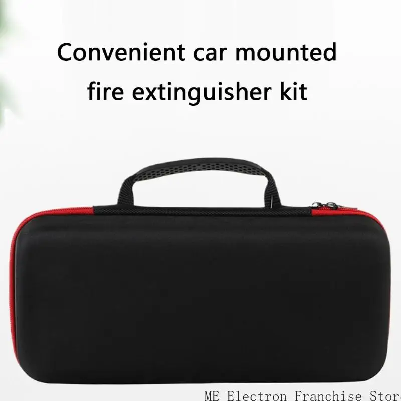 T5ea Small conveniente Extintor Extintors Saco contêiner armazenamento caixa com design anti -deformação para segurança