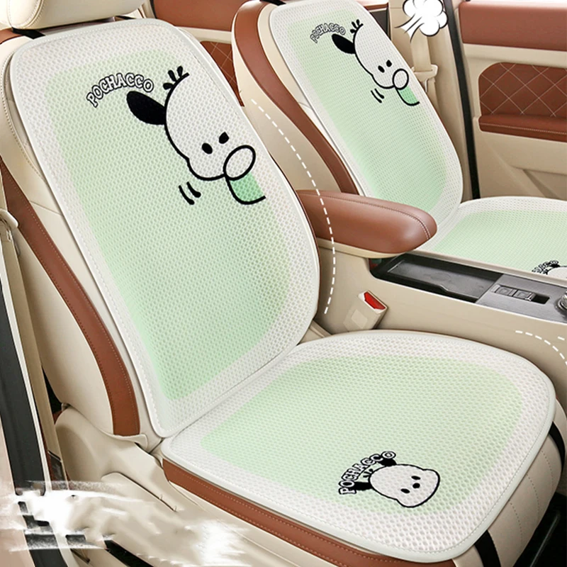 

Sanrio Kawaii Pochacco Car Seat Cushion Anime Cartoon Lovely Fashionable Exquisite Creative Good Looking Universal Seat Cushions