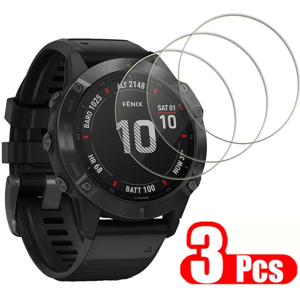 3PCS 9H Premium Vidro Temperado Para Garmin Fenix 7 7X 7S 6S 6 6X Pro 5S 5 Plus Smart Watch Protetor de Tela Acessórios de Filme HD