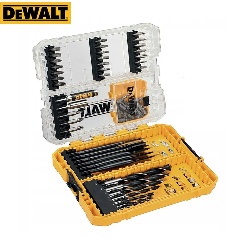 DEWALT DT70758 X57 PC Drill Driver Bit Set Twist Drill Bit For Metal Wood Plastic Drill Multi-function Power Tool Accessory Set