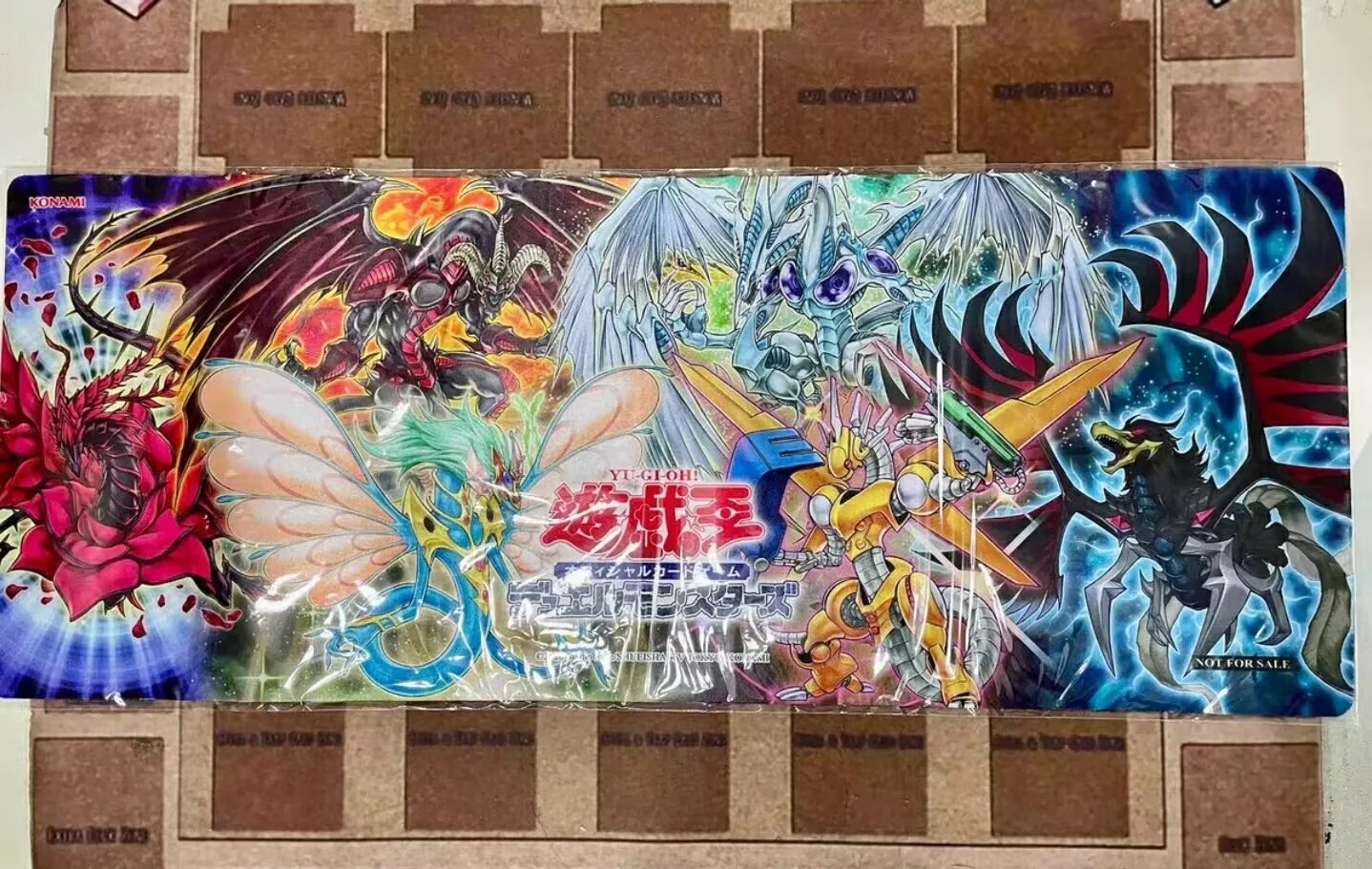 Yugioh KONAMI Duel Monsters 5Ds Stardust Black Rose Blackwing Dragon Collection Official Playmat Mat Table Play Pad