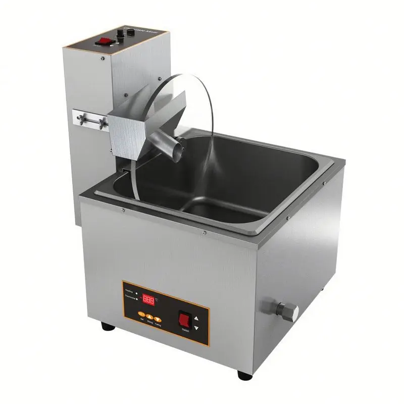 Máquina elétrica digital de têmpera de chcolates pequenos Mini máquina de moldagem para fazer chocolate