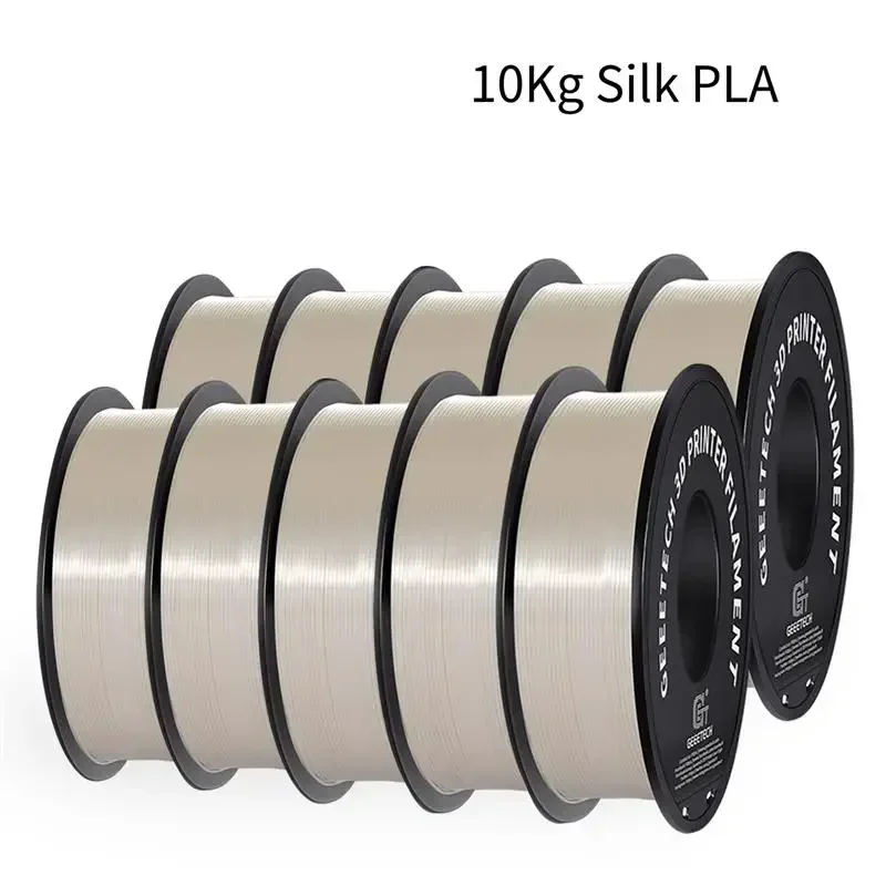

Top! 10Kg 3d Silk PLA Filament 1.75mm Spool Wire For 3D Printer Material,Safety, Vacuum packaging