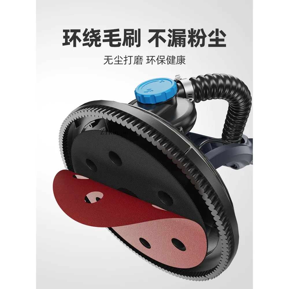 자가흡입 무진동 벽면 샌더, 퍼티 벽면 전동 광택기, 긴봉 벽면 그라인더