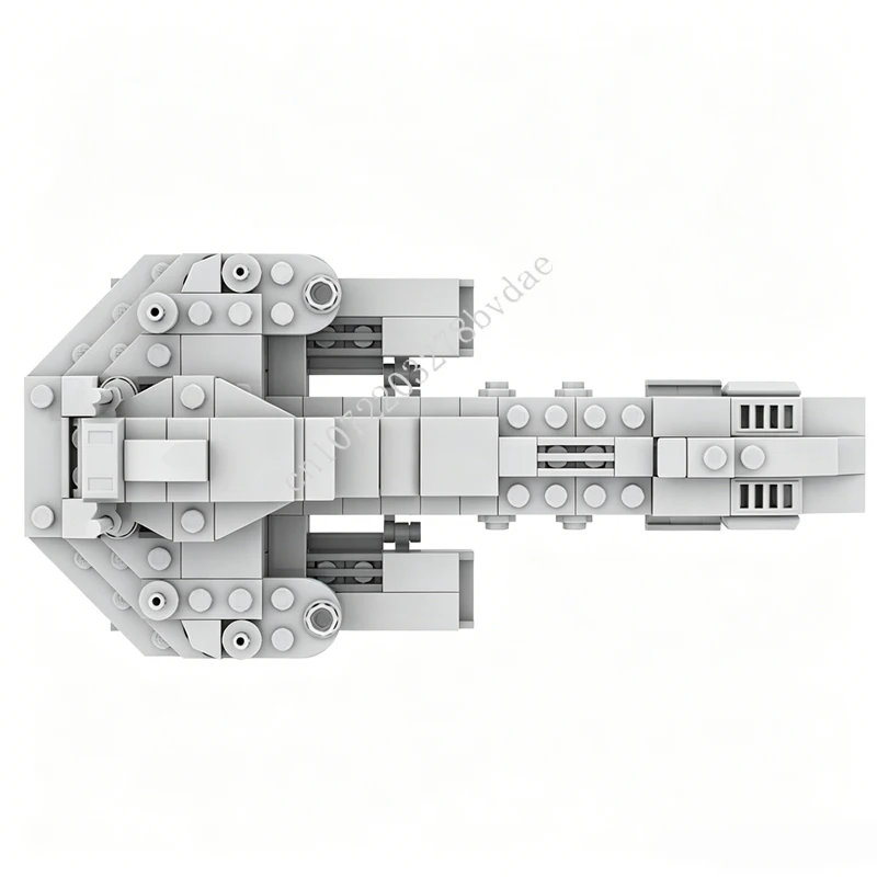 266PCS X-303 Prometheus Stargate SG-1 Space War Military MOC SpaceShip Battle Model Building Block DIY Education Model Toys Gift