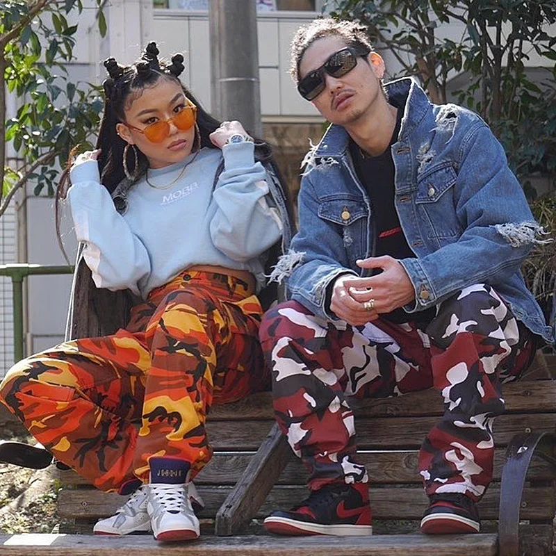 

2025 new Running Sweatpants Men Camouflage Elasticity Cargo Pants Drawstring Multi Pockets Bottoms Casual Jogger Trousers