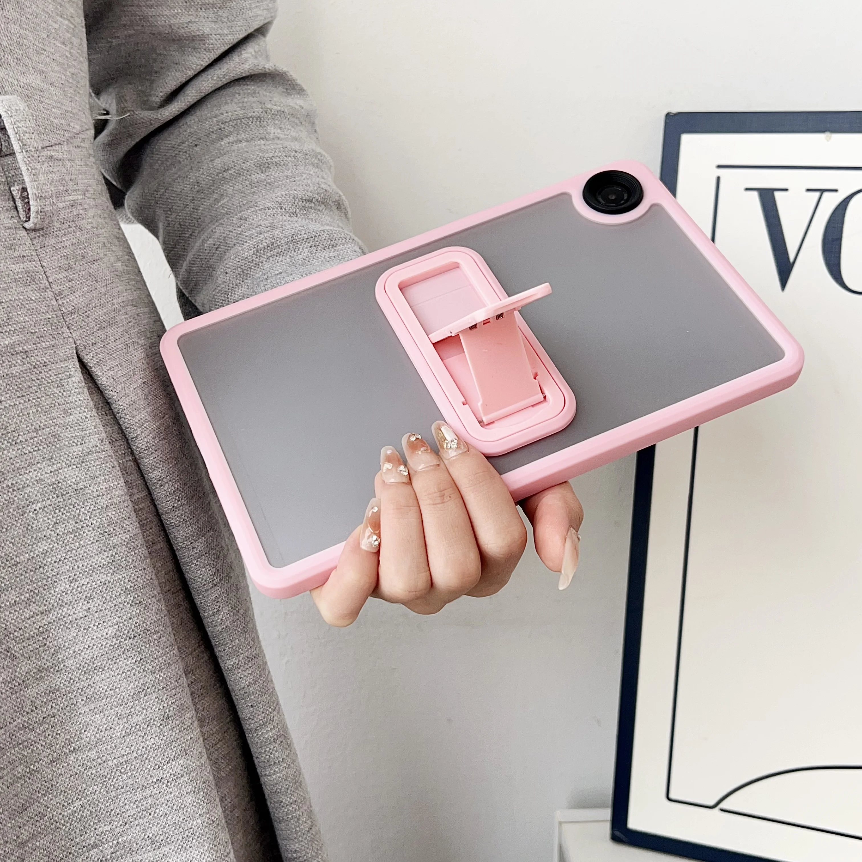 

﻿ Прозрачный чехол для планшета Samsung Galaxy Tab S9 FE/S10 A9+ 2023 X210 A8 10,5 A7 LITE S6Lite/P610/P615, прозрачный чехол