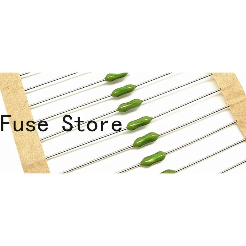 10PCS Imported Green Resistance Fuse 025102.5nr1l21/2a2.5a125v.