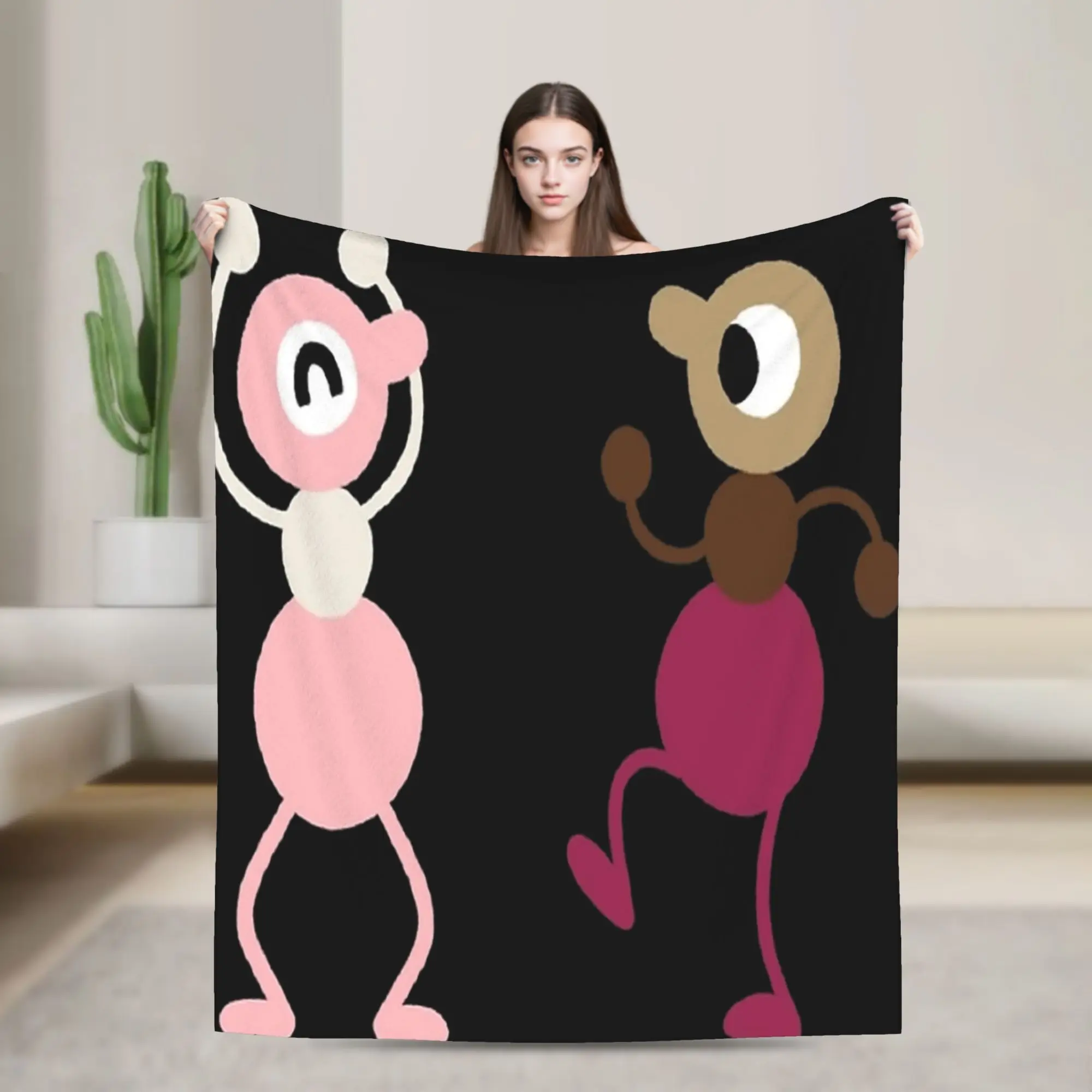Cozy Big Walk Games 2026 Blanket Merch Room Decorative  Throws And Blankets Lightweight Thin Fleece for Couch