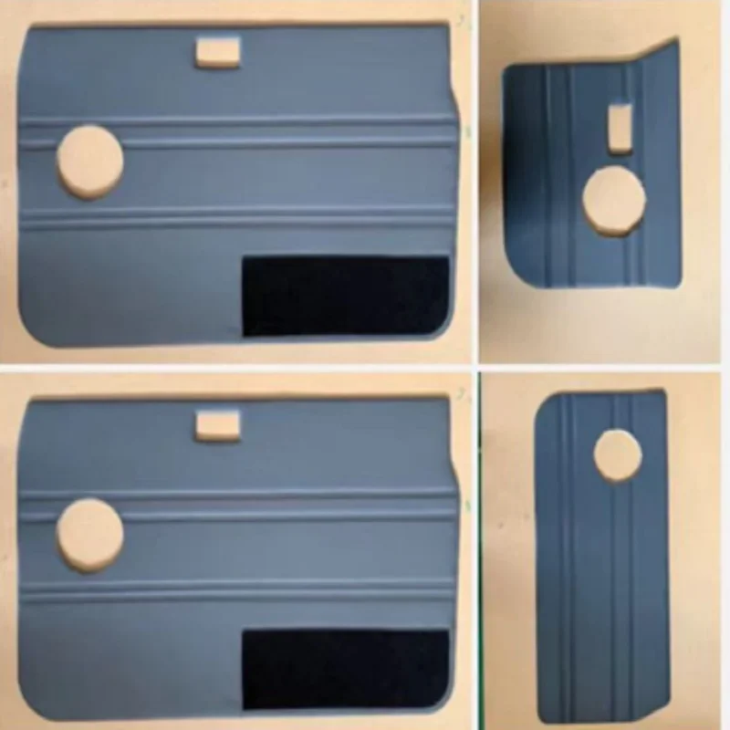 Supports 1:1 customization of customized wooden door panels, Y60 door panel original car style, blue leather covered model