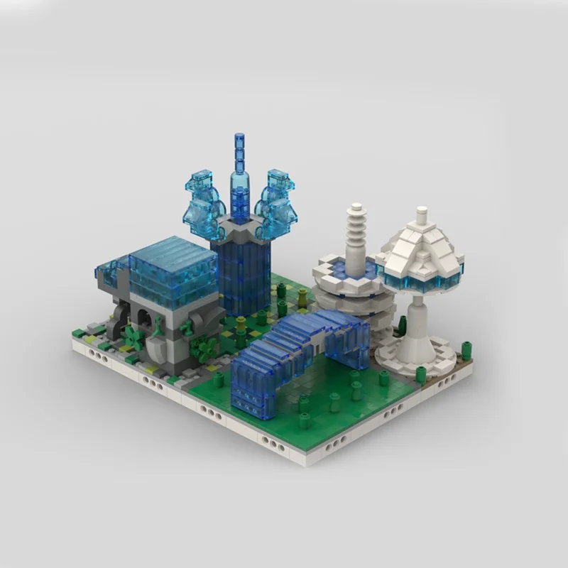 1381pcs MOC Modular City Minied Model Building Blocks Construction Assemble Christmas Gifts DIY Idea Toy Education Brick Kids