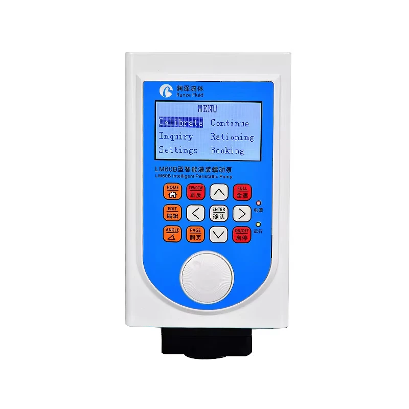 

LM60B High Precision Filling Machine peristaltic pump for Liquid Dispensing producing dispenser peristaltic pump