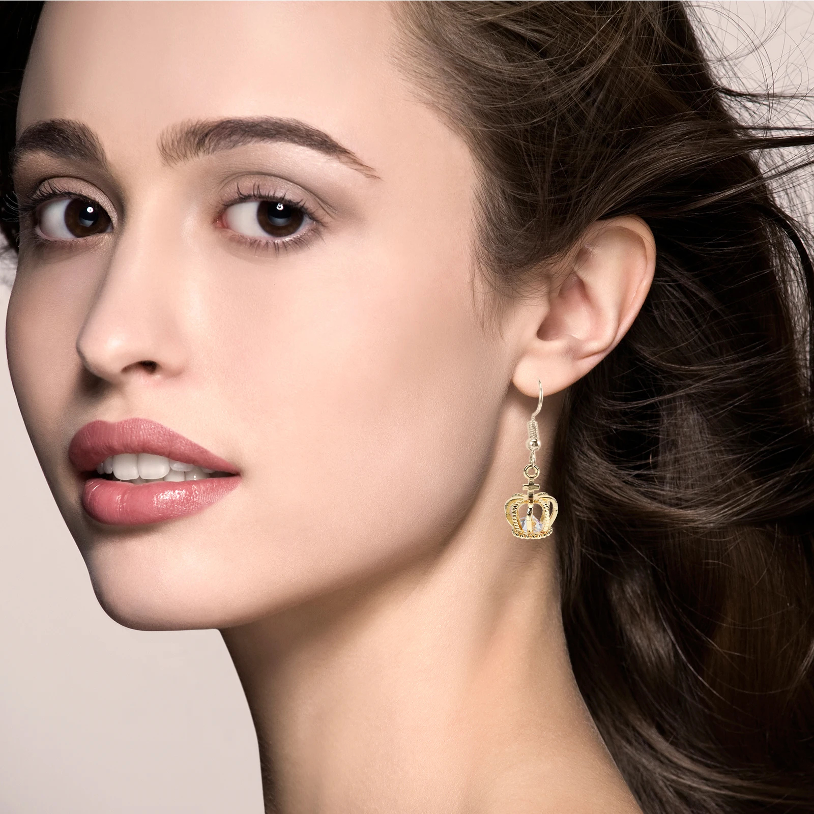 

5pcs Crown Charms Tiara Pendant Jewelry Making Accessories Diy Craft Charms For Earrings Keychains Decorative Ornaments Durable