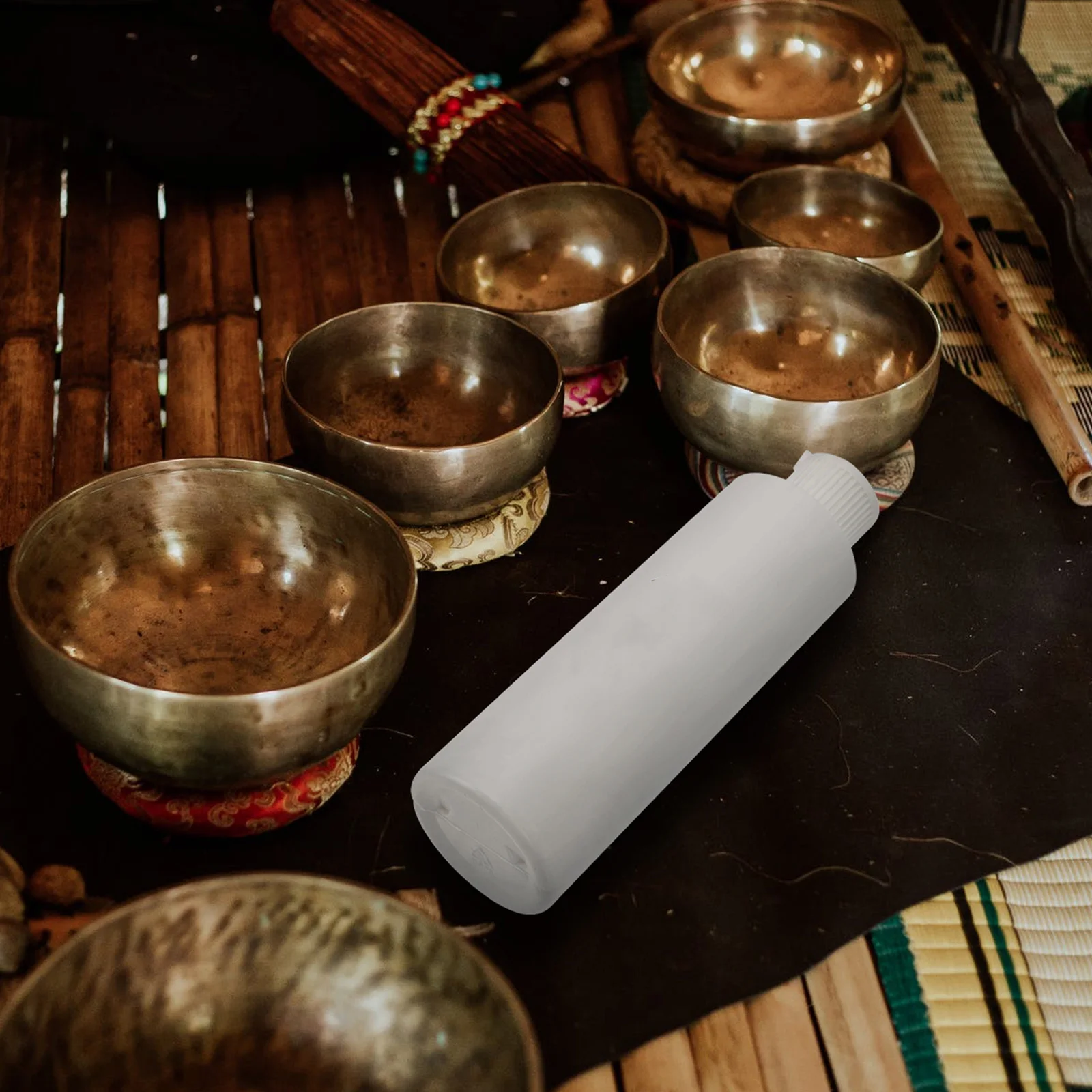 

4pcs Holy Bottle White Portable Exorcism Flask Portable Holy Bottle Household Container For Baptism Storage Religious Supply