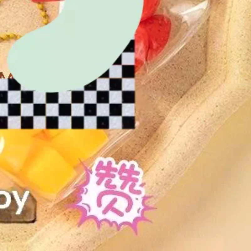 متعة لعبة تخفيف التوتر محاكاة الفاكهة قرصة ضغط لعبة لينة الحسية لعبة مكافحة الإجهاد كيرينغ قلادة المفضلة على ظهره ديكور هدية #1