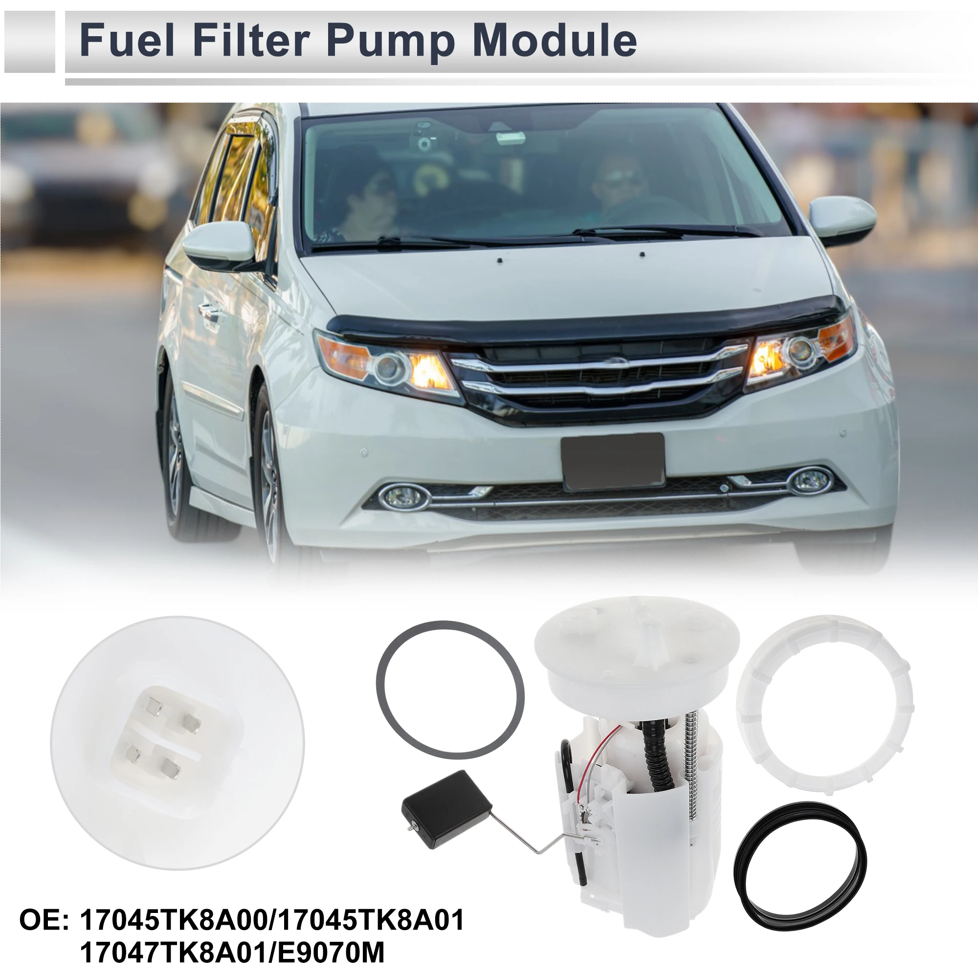 

Электрический топливный насос X Autohaux в сборе для Honda Odyssey 2011 2012 2013 14 2015 2016 V6 3,5 л, модуль топливного фильтра 17045TK8A00