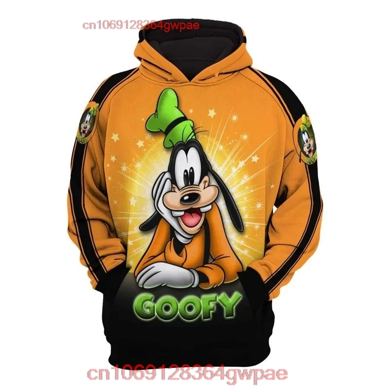 Goofy Dog 3D felpa con cappuccio Disney felpa/felpa con cappuccio/giacca in pile |