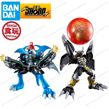 In Stocck Bandai Shokugan Shodo: Digimon Adventure Paildramon Black Wargreymon Limited Edition Action Anime Figures Model Toys