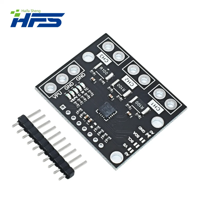 Ina3221 Triple-Channel Module, High-Side Meting, Shunt En Bus Spanning Monitor Met I 2c-En Smbus-Compatibele Interface