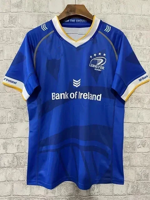 Leinster Rugby Shirt 2023 2024 Adults Rugby Jersey Shirt Mens Home Rugby Jersey Custom name and number size S-M-L-XL-XXL-3XL-4XL