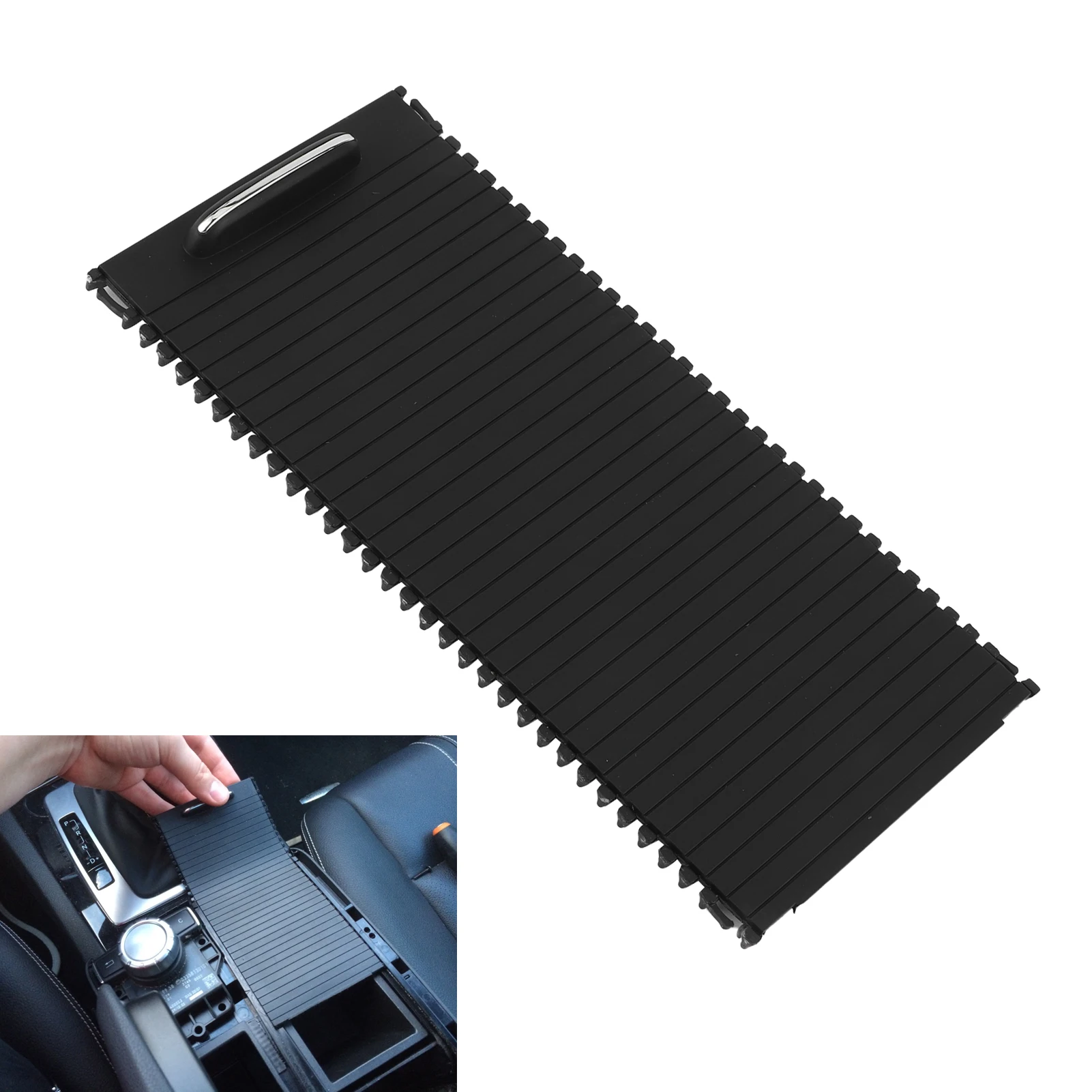 Center Console Roller Blind Cover 046807607 Fit for  C‑Class E‑Class 04 W204 07 2046807607