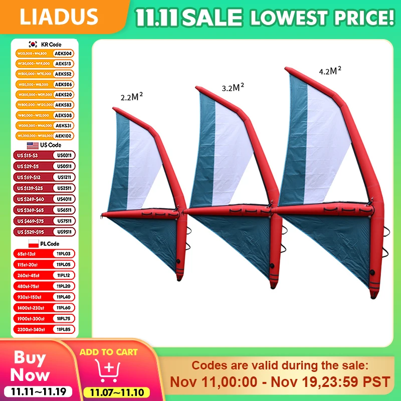

Surfing Inflatable Sail Paddle Board Wind Sails Handheld Kite Boards Water Sliding Wind Wings Wind Surfing Kites Water Sports