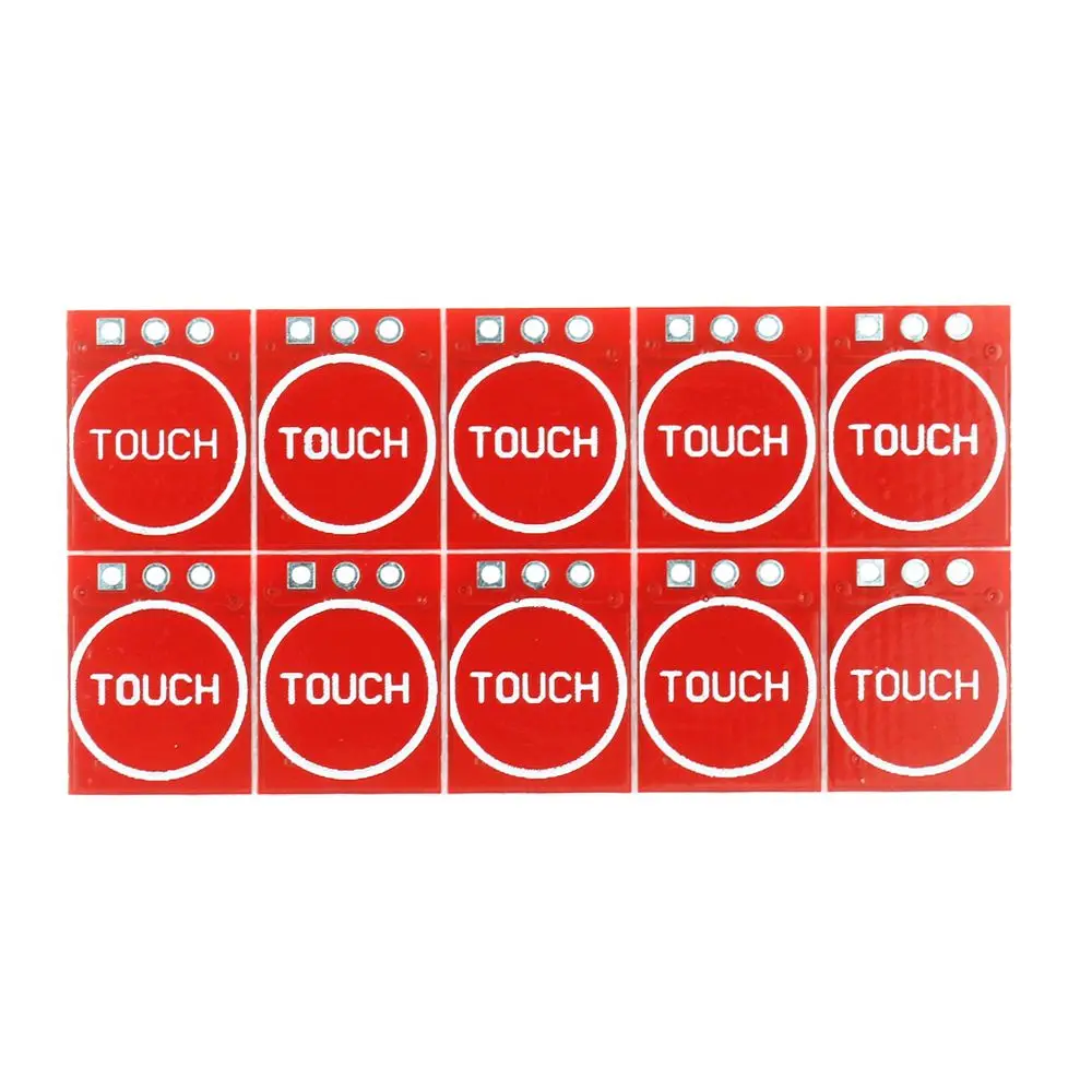 20PCS Professional Self Locking Single Channel Touch Button Module TTP223 Touch Switch Sensor Capacitive Switch