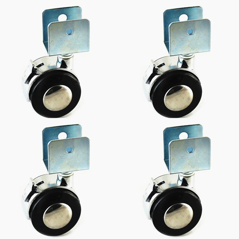 

Brand New 4PCS/LOT 51mm/2'' 360° Swivel Furniture Casters Office Computer Chair Castors Baby Crib Sofa Nylon Wheels w Brake
