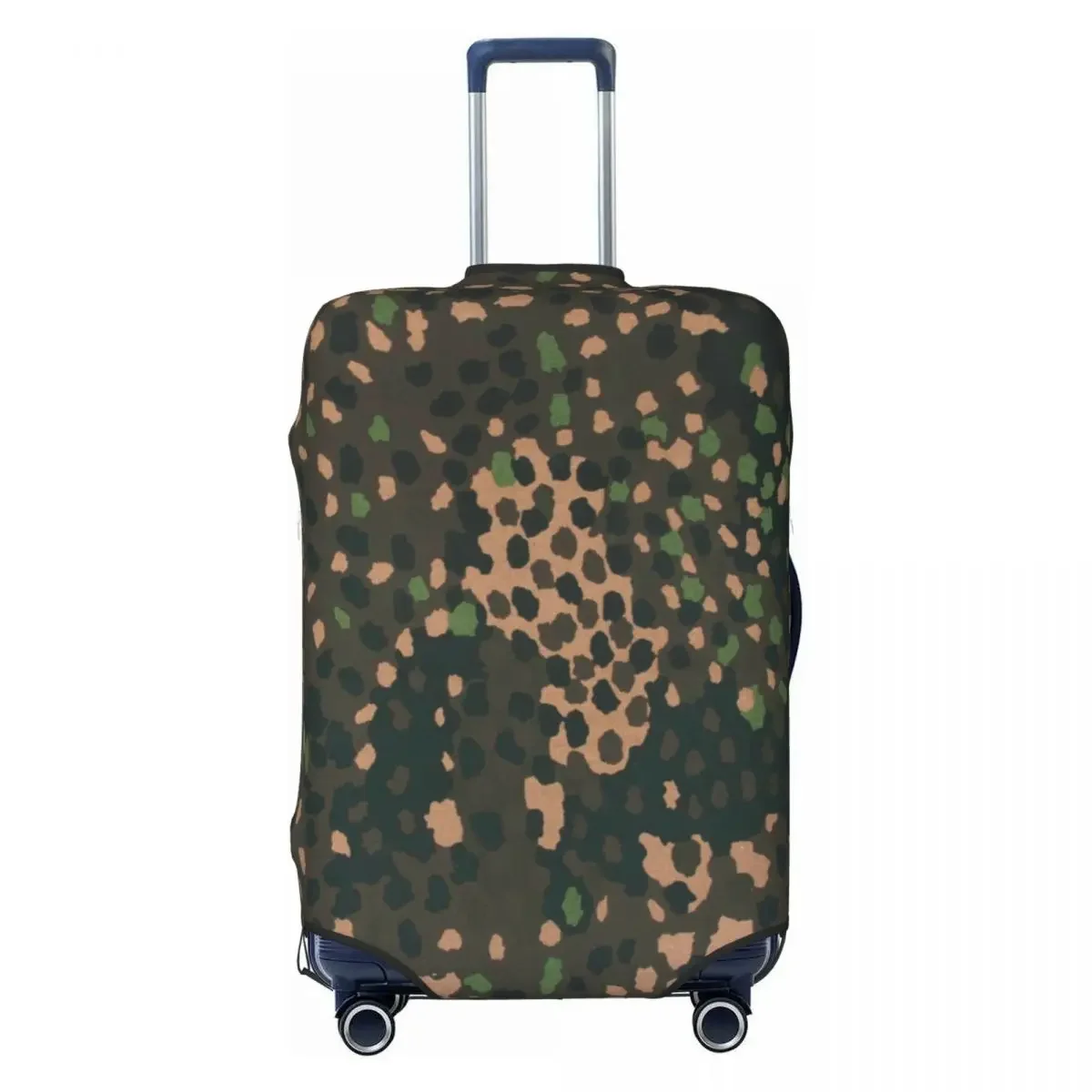 Custom Erbsenmuster Pea Dot German Camo Luggage Cover Protector Travel Suitcase Protective Cover for 18-32 Inch