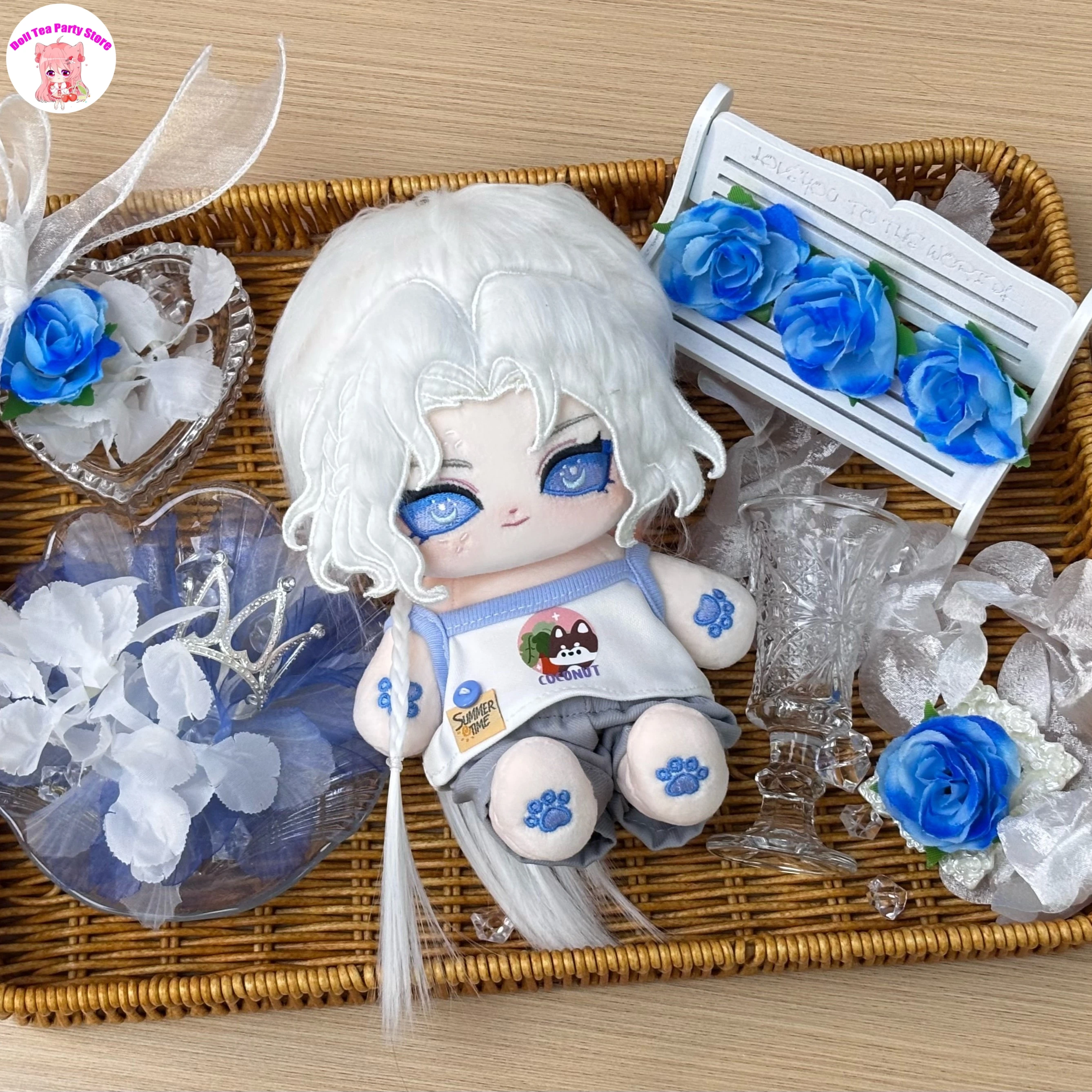 

Джозеф Десольньеров, хлопковая кукла для фотографа, игра Identity V, плюшевые плюшевые игрушки, сменная одежда, игрушки 20 см, подарок на день рождения