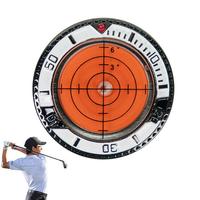 Golf Green Reader Golf Ball Marker With Level Sure Putt Pro Green Reading Aid Poker Chip Style Bubble Level Golf Accessories