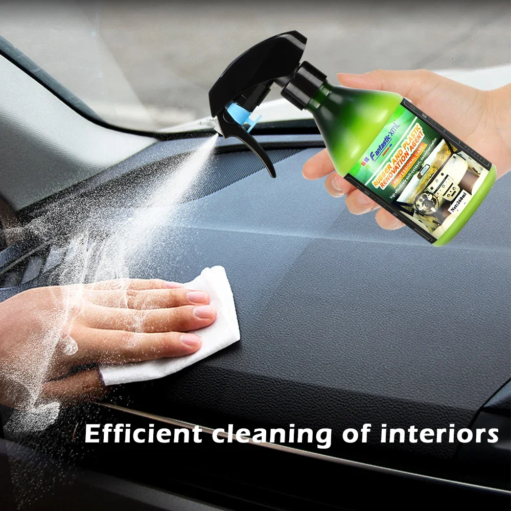 Plastic Restore Super Shine Car Interior Cleaner Non-greasy Long Lasting Maintain Gloss Auto Detailing Quick Coating Protection