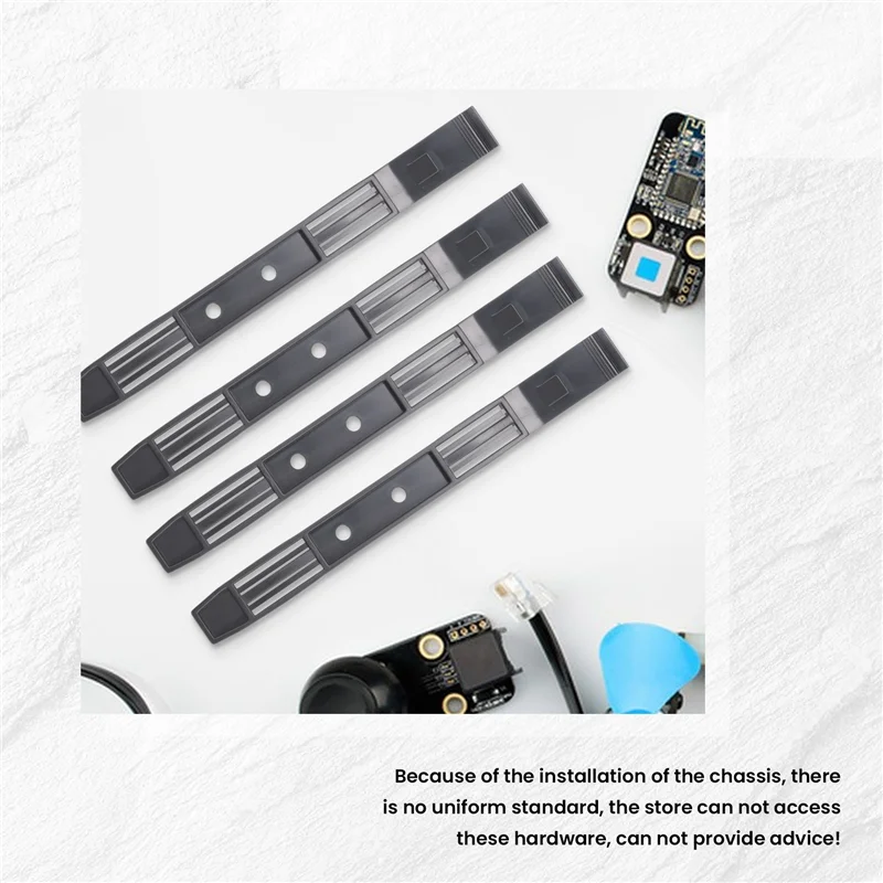 Hard Drive Rails Chassis Cage Accessories Drive Bay Slider Plastic Rails For 3.5 To 5.25 Hard Drive Tray Caddy-N34R