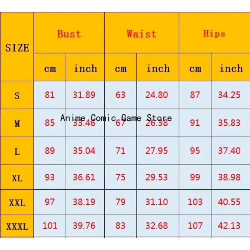 أزياء كينموتشي تويا التأثيرية، تنورة علوية، بدلة موحدة لحفلات الهالوين، أزياء الرسوم المتحركة للنساء