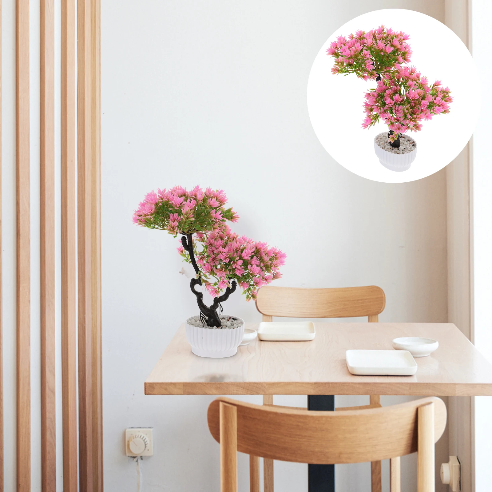 

Imitation Bonsai Pine Tree Simulation Bonsai Faux Plant Home Decoration Modern Pastoral Nordic Style DIY Artificial Plant