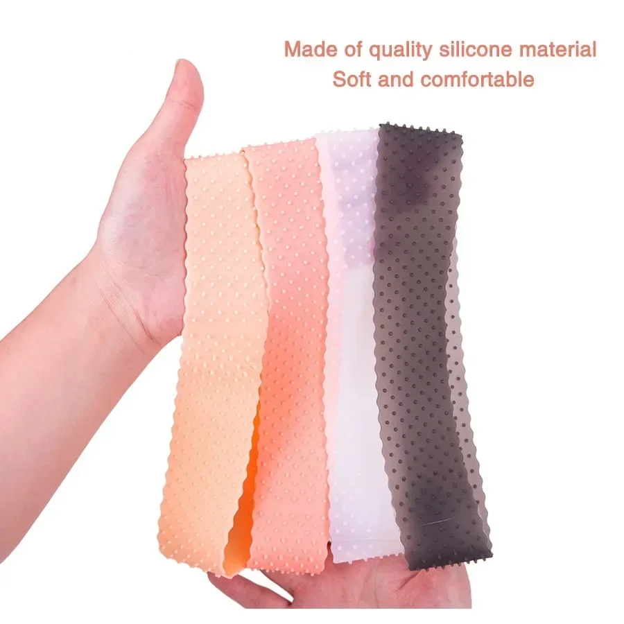 

6/12 PCS Wig Grip Headband Adjustable Silicone Wig Band For Lace Frontal Wig Silicone Band High Elasticity Rubber Hair Wig Band