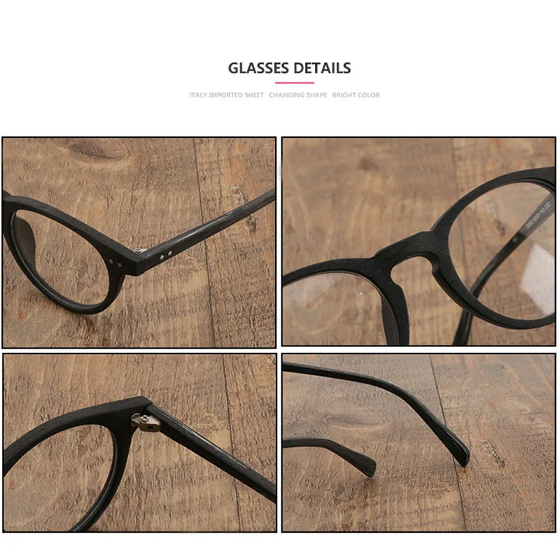 Lunettes de lecture photochromiques en bois pour hommes et femmes, verres de lecture progressives, multifocales, faites à la main, de loin et à la mode